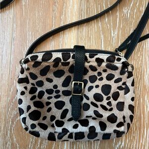 Clare V. Crossbody bag leopard